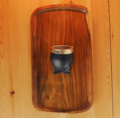 Imperial Mate Gourd (Stainless steel) - Gold Rim