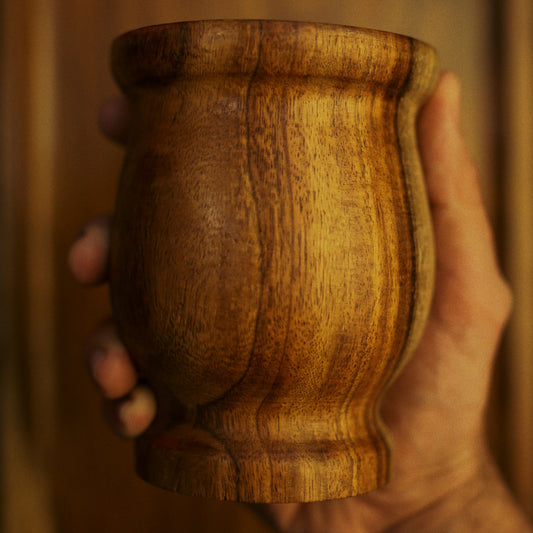 Wooden Mate Cup (100% Premium Wood) Large Size